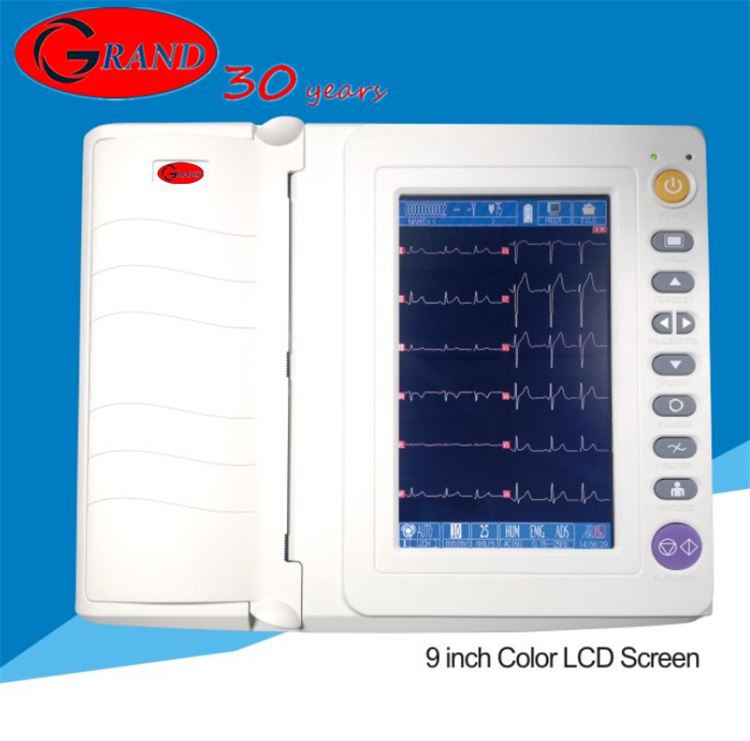 Dijital Tanı Otomatik 12 Kanallı EKG Makinesi