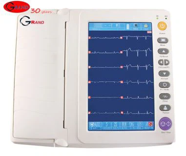 Dijital 12 Kanallı Geniş Grafik LCD Ekran EKG